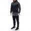 OEM customized brand LOGO men's hooded sweater spring and autumn men's new color matching casual sports cardigan Men's suit
