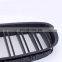 ABS material front bumper grill for BMW 5 series GT F07 double slat line Matt black style grill for BMW GT F07 2009-2019