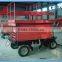SJY0.3-9 mobile hydraulic four wheels scissor lift tables