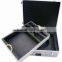 Aluminum trolley hard instrument tool case aluminum instrument carrying case