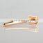 Mans delicacy thin classic  retro rose gold metal  straight brass  shaving double edge safety razor