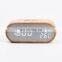 Women ladies fuzhou children's wood sleep trainer desk digital other time day decorative table clock supplies