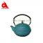 China 1.2 L Cast Iron Teapot Top Quality Chinese Thick Cast Iron Tea Pot with Laser Logo on the bottom of Teapot