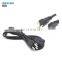 Customizable Pvc Jacket 3 Pin Laptop Ac Power Cords Cable
