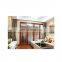 Big size aluminum exterior folding door accordion glass door external