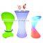Night Club Furniture Beach Cube Chairs Wine Drink Bar Tables Cocktail Tables and Stools Led Furniture