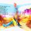 FDT customizes CMYK animal kids 3D pop up book printing
