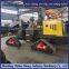 Customized triangular anti sinking tracks for loaders to improve engineering efficiency