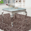 Gold Stainless Steel Party Decoration Top Round Marble Top Side Table