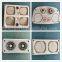 HJAV-CG013 double wind spreader exhaust air louver damper vent outlet Bus parts and Accessories