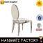 Modern hot design dinning room furniture stainless steel chair                        
                                                Quality Choice