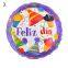 Feliz Dia Round Balloon Globos Spanish Happy Every Day Aluminum Foil Balloons for Party Decoration 18 Inch Inflatable Ballon