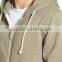 Custom Trim Fit Contrasting Zipper Heathered Hoodies