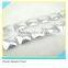 Rhinestone Trimming For Clothing Sew on Plastic Material Silver Flower 10 Yards 1 Card