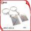 wholesale promotional keychain cute couple keychain with logo