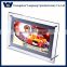 YG super slim wall mounted screw crystal led light box and picture display billboard
