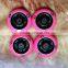 Orange Scooter Wheels with Blue Metal Core 100mm For Sale