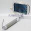 Extendable Wired Flexible Remote Shutter Handheld Selfie Stick Monopod For iPhone HTC Blackberry