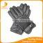 best sales fashion quilted real leather knit cuff men gloves