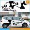 Customized Car Sticker, Pvc Vinyl Sticker, Die Cut Car Sticker