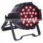24pcs rgb 3in1 disco stage efect led wash light par 64 led stage lighting
