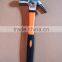 fine polished TPR handle claw hammer