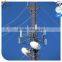 Galvanized guyed wifi telecommunication towers