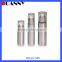 As Material Silver 5Ml 10Ml 15Ml Airless Pump Airless Bottle With Cap