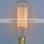 Antique Edison vintage light bulb ST64L E27