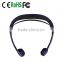waterproof bone conduction bluetooth sports neckband wireless purple headphone