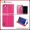 mix colour mobile accessories smartphone wallet case for huawei honor 6