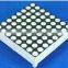 Lighting colors 5*7 LED dot matrix display