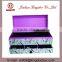 Jinhua Supplier Rectangular Handmade Paper Cardboard Jewelry Box with Handle and Drawers