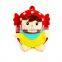 Plush Girl Doll Kids Backpack Cartoon School Bag