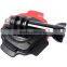 360 Degree Rotatable Swivel Helmet Mount Curved Base With Screw 3M Sticker For GoPro Hero 3 3+ 4