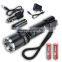 2000 Lumen CREE XM-L T6 18650 Battery Charger LED Flashlight Rechargeable Torch