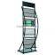 Black color brochure rack