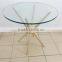 fashion style wooden base diamond coffee table