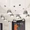 Valentine Black Suspension Lights With Beautiful Flower Pattern for Homes Decorative