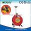 220V metal red 4 outlet industrial Cable Reel stand 1.5mm2 2.5mm2 25/30m cable drum