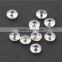 Facet Cut CZ Lovely Gems Double Checker Round Cubic Zirconia Gemstone Pave Bead