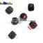 5/32"(4mm) Mini Plastic Beads Bell Stopper Cord Ends For Apparel Sportwear Accessories #FLS197-B