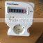 127V 230V 3(16)A single phase electronic socket mounted socket energy meter