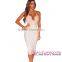 indian school girl sexy photo Burgundy Strapless Padded Ponte Gown