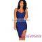 Black Slit Thigh Cheap Fashion Bandage Bandage Dress 2016 Bodycon