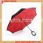 Custom Windproof Double Layer Car Reverse Open Inverted Umbrella