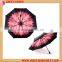 2016 Cheap 21 Inches 8K 3 Folding Anti- UV Summer Umbrella