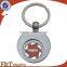 beauty supermarket cart metal trolley coin keychain with carabiner