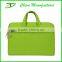 High quality green bag for laptop