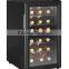 25L 16-bottles Hot sale hotel mini wine cellar/wine cooler with CE approval